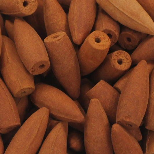 Back Flow Incense Cones - Sandalwood (approx 225 pcs) 500g by Ninja Aromatherapy incense cones for aromatherapy.