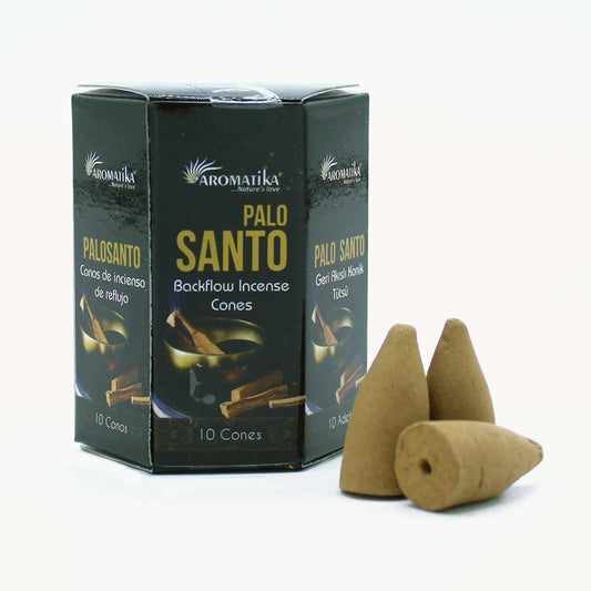 Pack of 10 Masala Backflow Incense - Palo Santo Ninja Aromatherapy