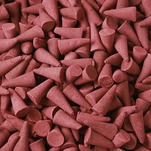 Bulk  Incense Cones - Midnight  Rose by Ninja Aromatherapy incense cones for aromatherapy.