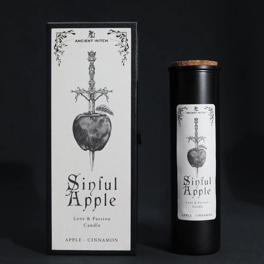 Ancient Witch Ritual Candles - Sinful Apple Ancient Witch Ritual Candles from China with essential oils soy wax candle