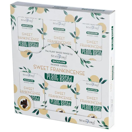 Plant Based Backflow Incense Cones - Sweet Frankincense Ninja Aromatherapy