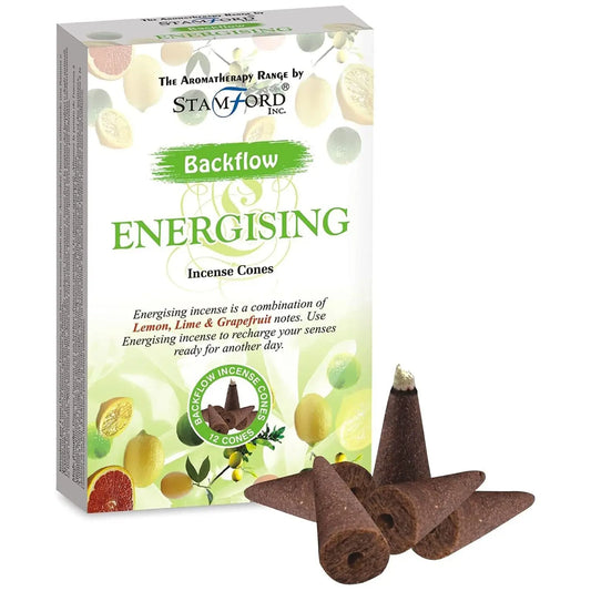 Aromatherapy Backflow Cones - Energising Ninja Aromatherapy