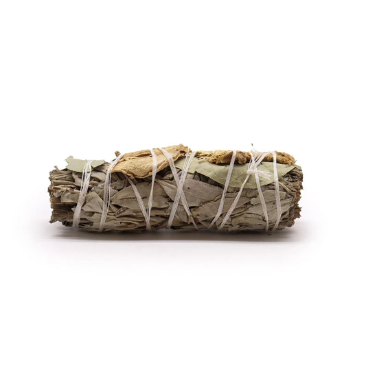 Smudge Stick - White Sage, Eucalyptus and Ginger - Smudge Sticks - individually wrapped high quality product
