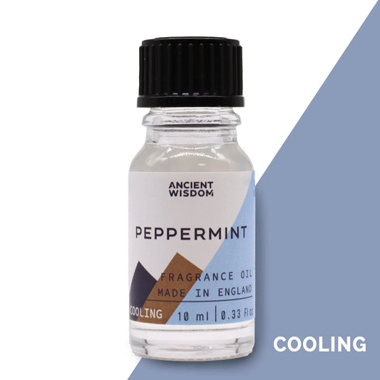10ml Peppermint Fragrance Oil Bottle – Long Lasting Scent for Candles, Soaps & Diffusers