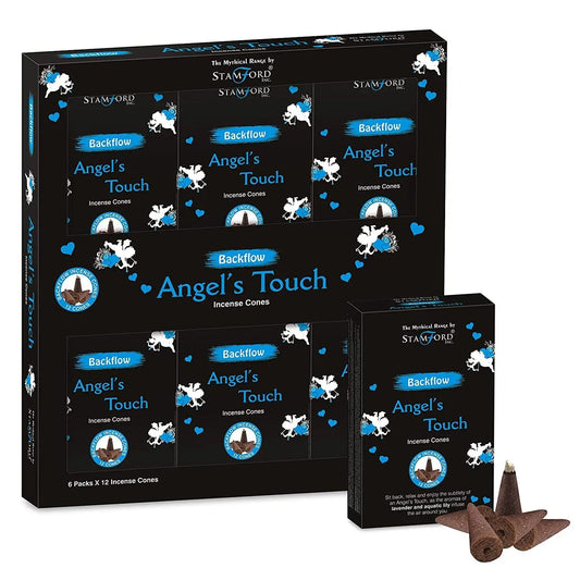 Mythical Backflow Cones - Angel Touch by Ninja Aromatherapy incense cones for aromatherapy.