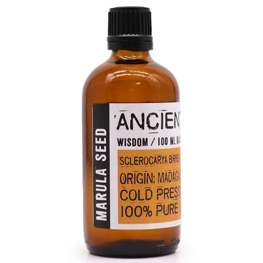 Marula Seed Oil carrier oil 100ml - pure natural base oil for aromatherapy, massage and skincare