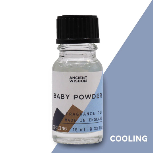 10ml Baby Powder Fragrance Oil Bottle – Long Lasting Scent for Candles, Soaps & Diffusers