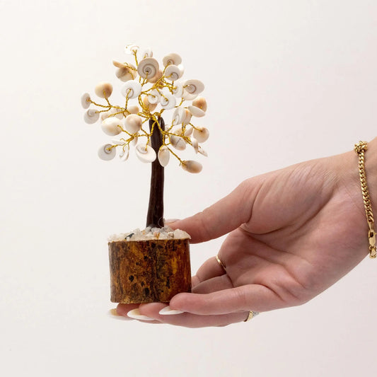 Med Gomati Chakra Circle Stone Tree - (45 stones) Ninja Aromatherapy