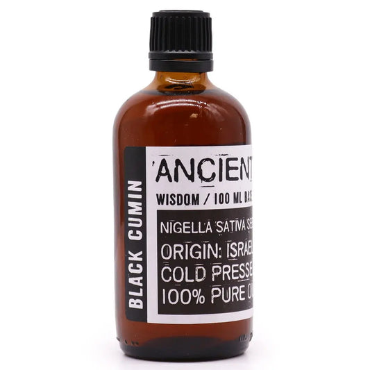 Black Cumin Oil carrier oil 100ml - pure natural base oil for aromatherapy, massage and skincare