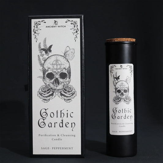 Ancient Witch Ritual Candles - Gothic Garden Ancient Witch Ritual Candles from China with essential oils soy wax candle
