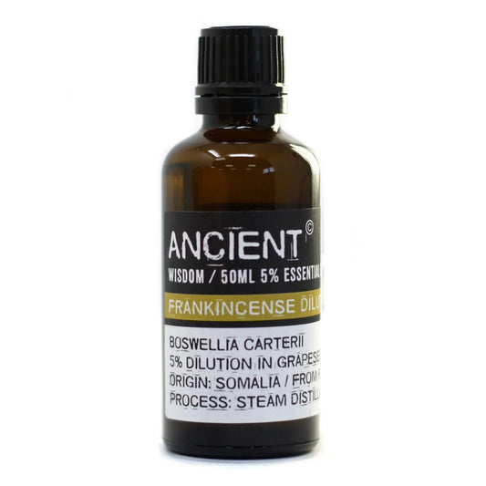 Frankincense (Dilute) 50ml 50ml Pure Essential Oil for Aromatherapy and Natural Wellness