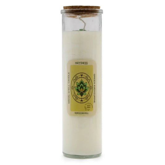 Magic Spell Candle - Happiness Magic Spell Candles from China with essential oils soy wax candle
