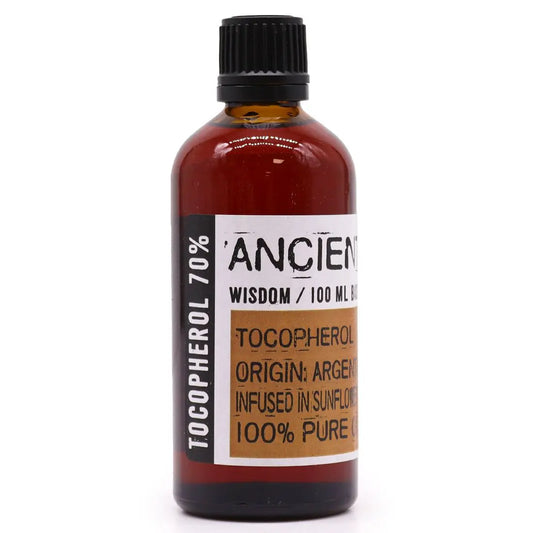 Tocopherol (Vitamin E) carrier oil 100ml - pure natural base oil for aromatherapy, massage and skincare