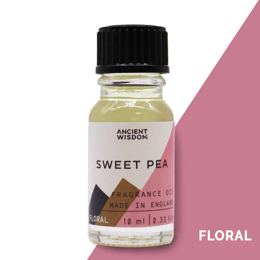 10ml Sweet Pea Fragrance Oil Bottle – Long Lasting Scent for Candles, Soaps & Diffusers
