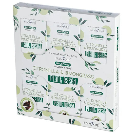 Plant Based Backflow Incense Cones - Citronella & Lemongrass Ninja Aromatherapy