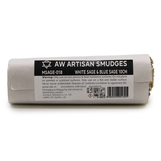 Smudge Stick - White Sage & Blue Sage 10cm - Ninja Aromatherapy