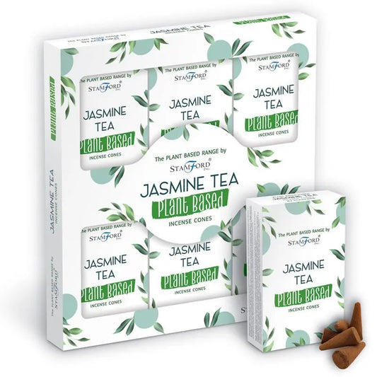 Plant Based Incense Cones - Jasmine Tea Ninja Aromatherapy