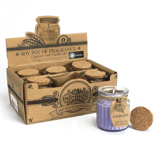 Lavender Soy Pot of Fragrance Candles Ninja Aromatherapy