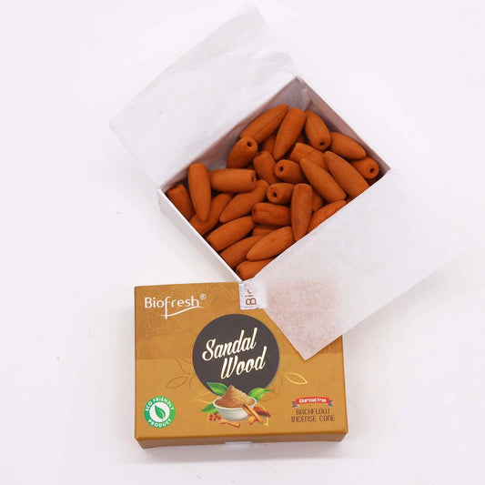 Biofresh Backflow Incense Cones - Sandalwood Ninja Aromatherapy