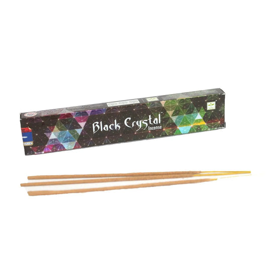 Satya Black Crystal Incense - 15gram Ninja Aromatherapy