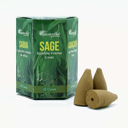 Pack of 10 Masala Backflow Incense - Sage Ninja Aromatherapy