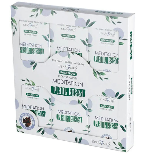 Plant Based Backflow Incense Cones - Meditation Ninja Aromatherapy