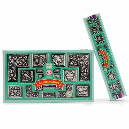 Nag Champa Super Hit Arabian Night incense sticks for meditation and aromatherapy