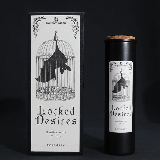 Ancient Witch Ritual Candles - Locked Desires Ancient Witch Ritual Candles from China with essential oils soy wax candle