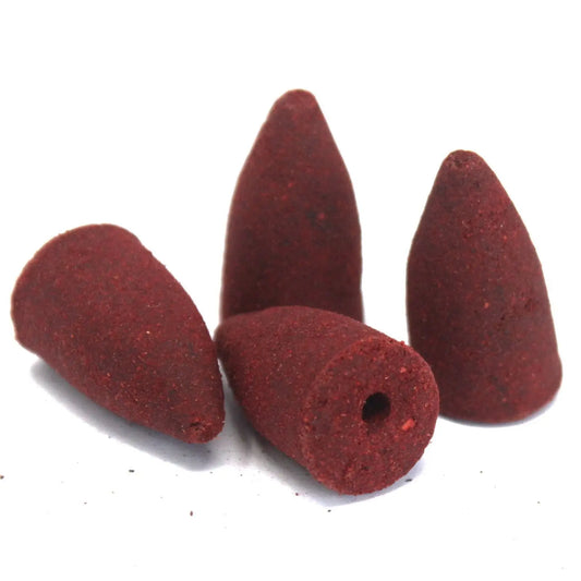 Aromatica Backflow Incense Cones - Rose Ninja Aromatherapy