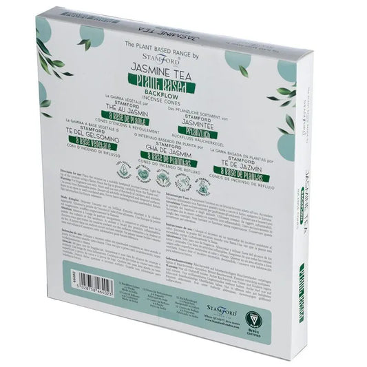 Plant Based Backflow Incense Cones - Jasmine Tea Ninja Aromatherapy