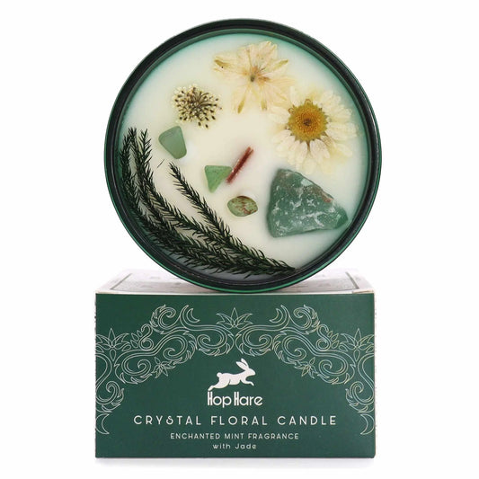Hop Hare Crystal Magic Flower Candle - The Magician Hop Hare Crystal Magic Flower Candles from China with essential oils soy