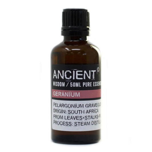 Geranium (Egypt) 50ml 50ml Pure Essential Oil for Aromatherapy and Natural Wellness
