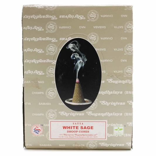White Sage Dhoop Cones Ninja Aromatherapy