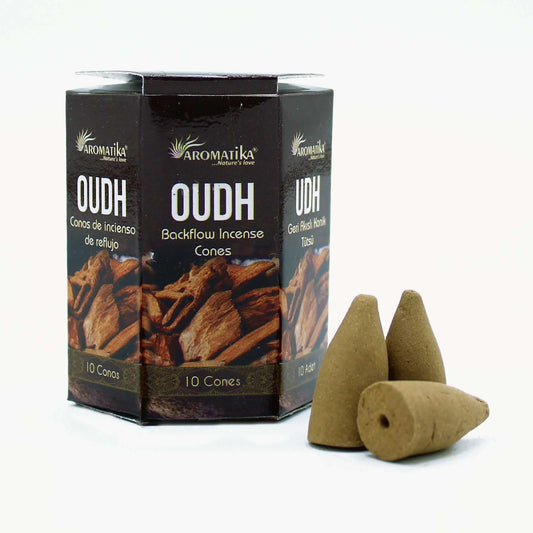 Pack of 10 Masala Backflow Incense - Oudh Ninja Aromatherapy