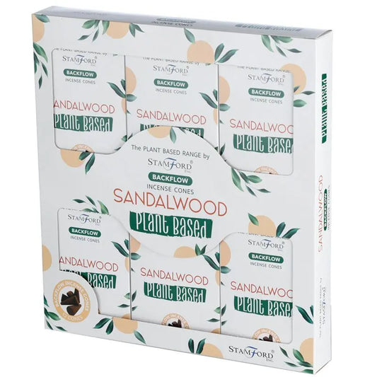 Plant Based Backflow Incense Cones - Sandalwood Ninja Aromatherapy