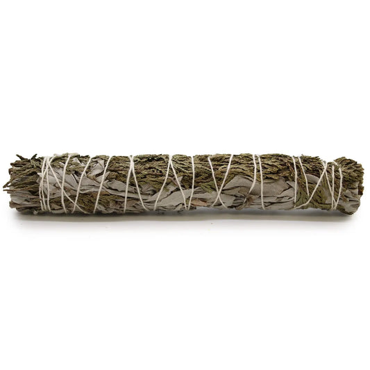 Smudge Stick - White Sage & Cedar 22 cm - Smudge Sticks - individually wrapped high quality product