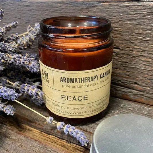 Aromatherapy Candle - Peace Aromatherapy Soy Wax Candles - 200g from China with essential oils soy wax candle