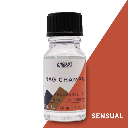 10ml Nag Champa Fragrance Oil Bottle – Long Lasting Scent for Candles, Soaps & Diffusers