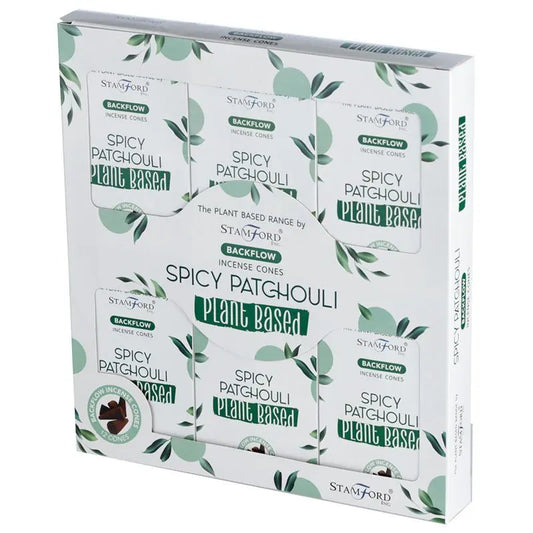 Plant Based Backflow Incense Cones - Spicy Patchouli Ninja Aromatherapy