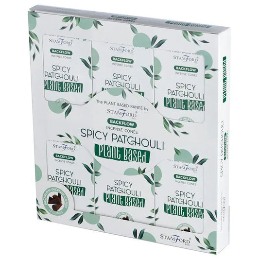 Plant Based Backflow Incense Cones - Spicy Patchouli Ninja Aromatherapy