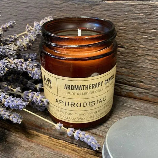 Aromatherapy Candle - Aphrodisiac Aromatherapy Soy Wax Candles - 200g from China with essential oils soy wax candle