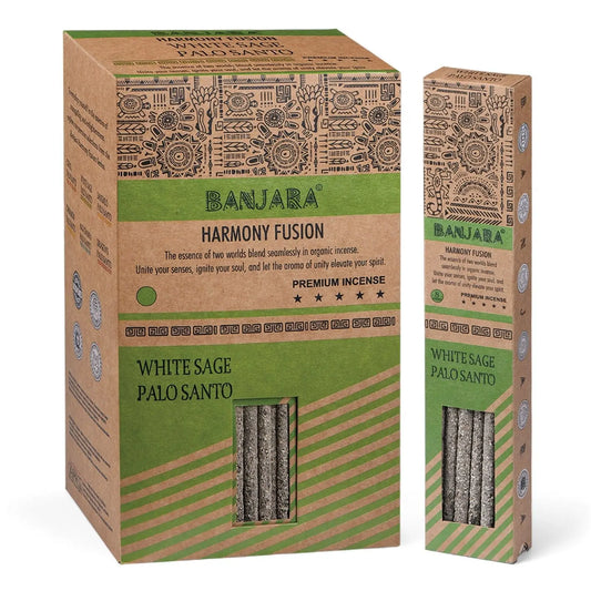 Banjara Palo Santo Smudge Sticks - White Sage - Banjara Palo Santo Smudge Sticks high quality product