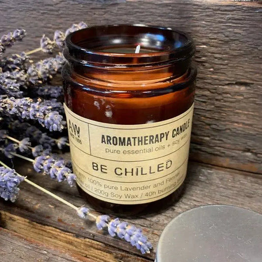 Aromatherapy Candle - Be Chilled Aromatherapy Soy Wax Candles - 200g from China with essential oils soy wax candle