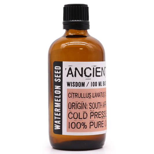 Watermelon Seed Oil carrier oil 100ml - pure natural base oil for aromatherapy, massage and skincare