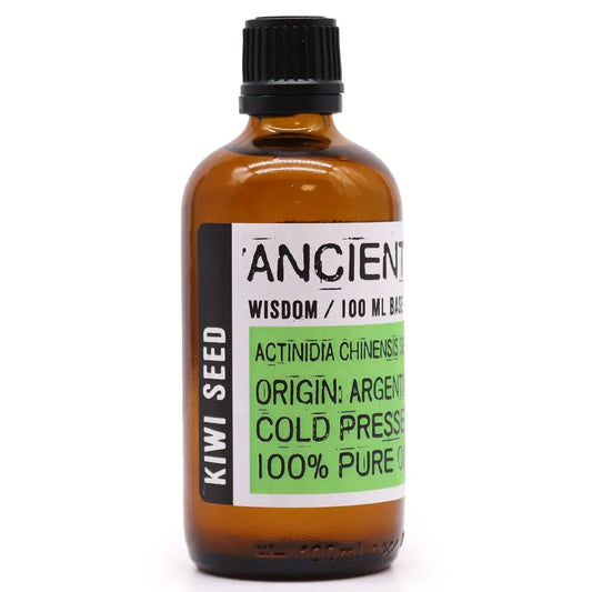 Kiwi Seed Oil carrier oil 100ml - pure natural base oil for aromatherapy, massage and skincare