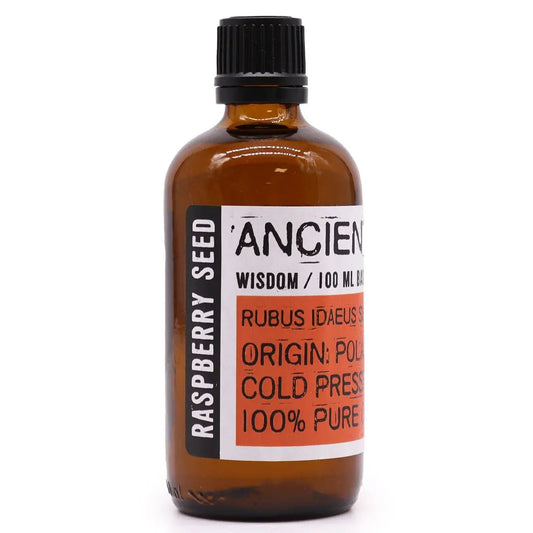 Raspberry Seed Oil carrier oil 100ml - pure natural base oil for aromatherapy, massage and skincare