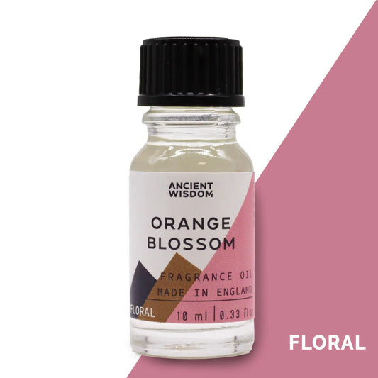 10ml Orange Blossom Fragrance Oil Bottle – Long Lasting Scent for Candles, Soaps & Diffusers