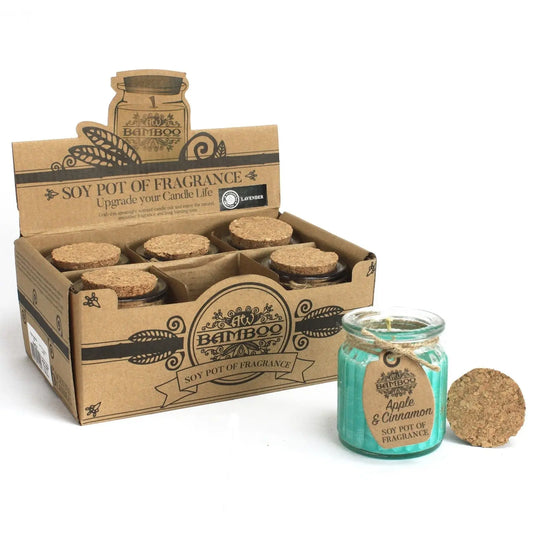 Apple & Cinnamon Soy Pot of Fragrance Candles Ninja Aromatherapy