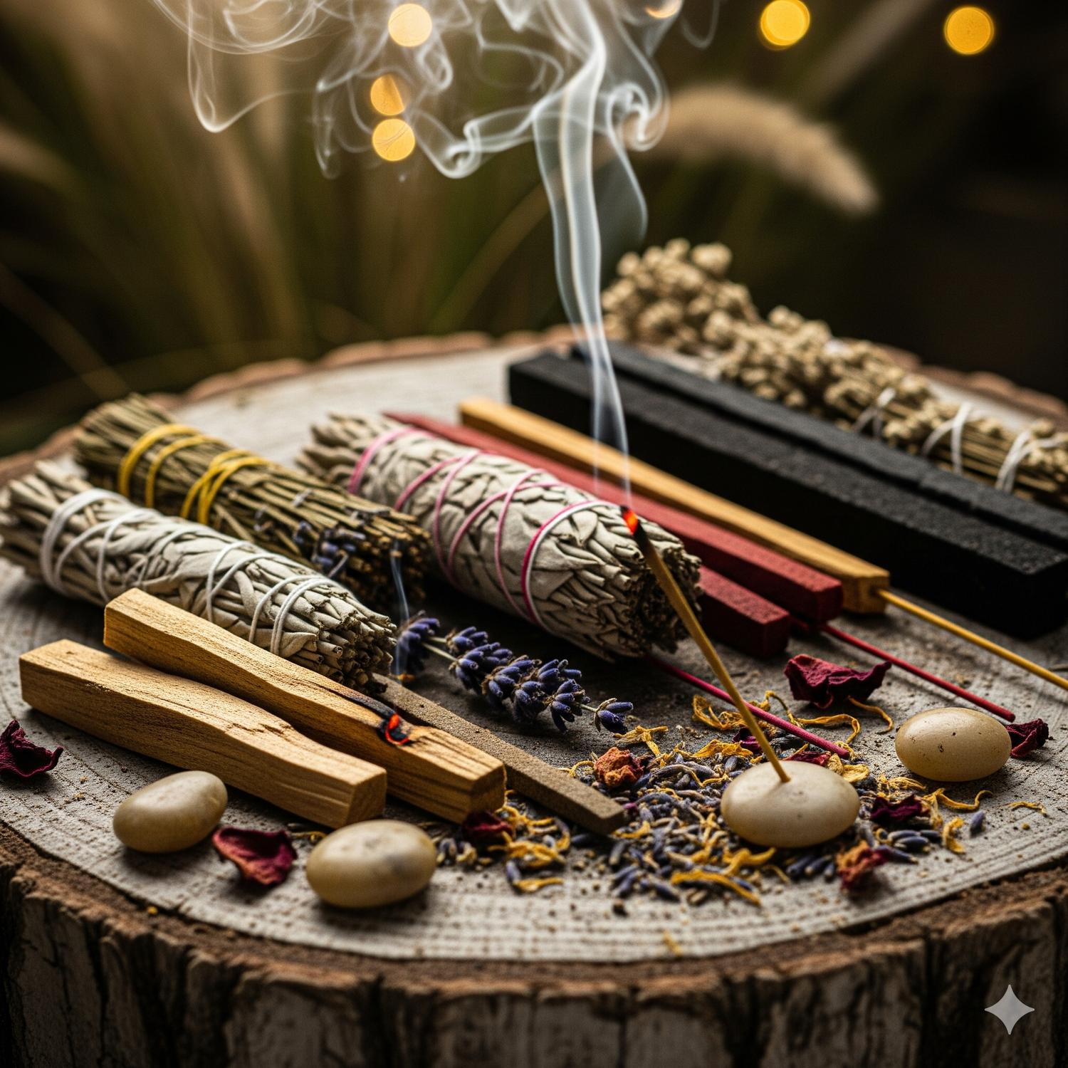 Natural Incense & Smudge Sticks