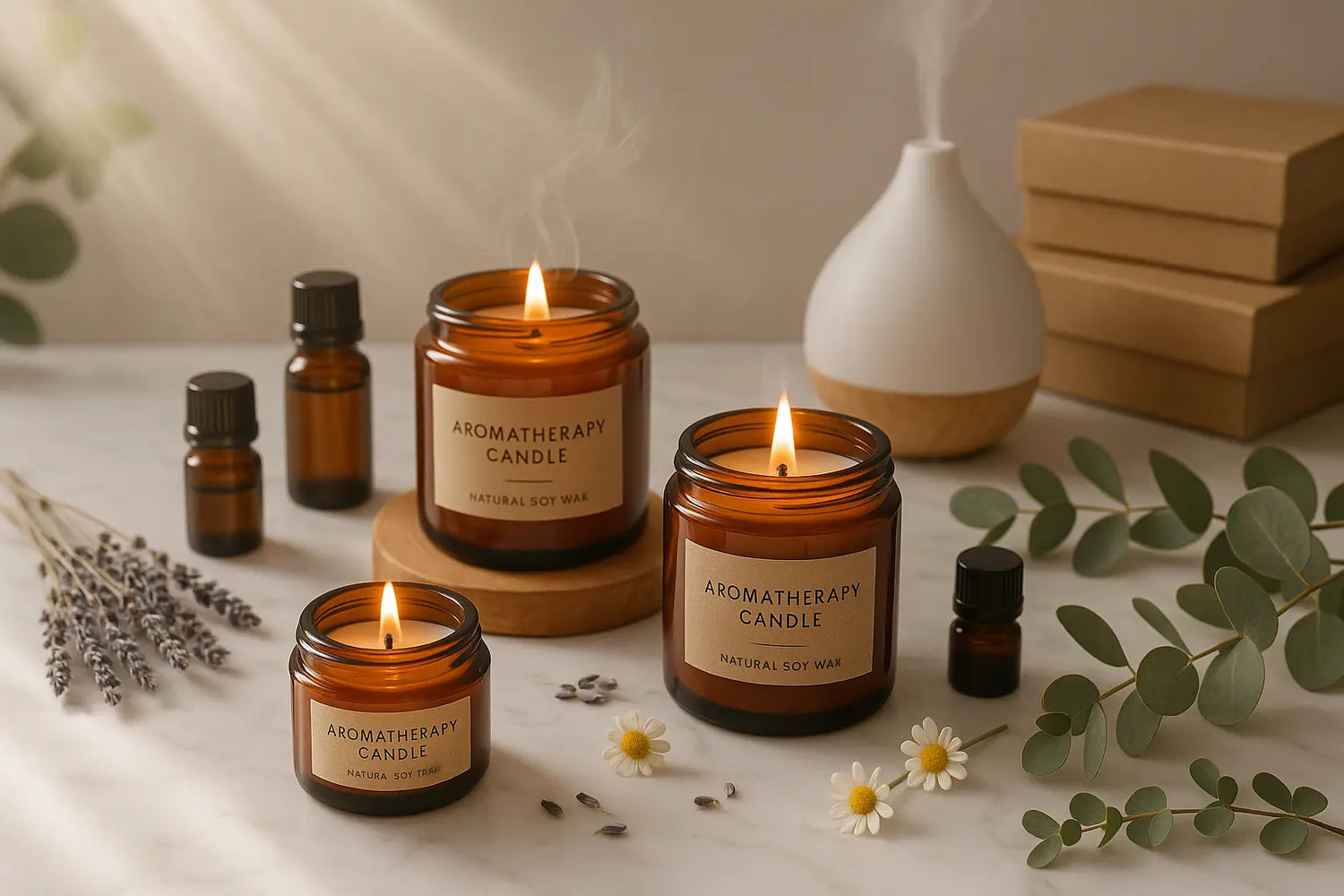 Aromatherapy Candles - Ninja Aromatherapy